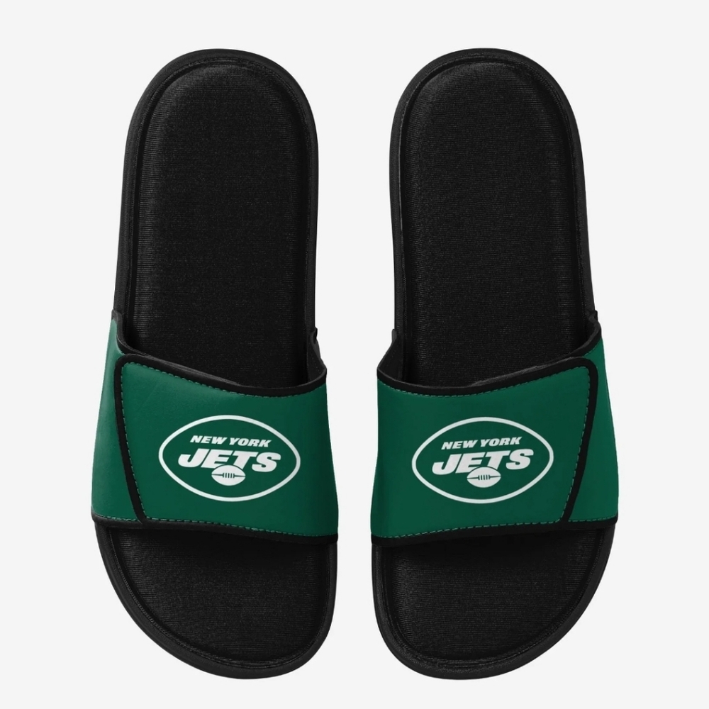 Men's size 11/12 US, New York Jets Slides NFL FOCO